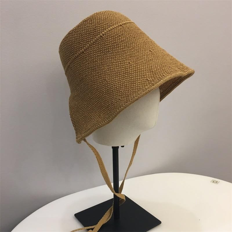 [maly] Straw Hat Hat Visor, Women's, Lightweight, Sunshade, Cool, Breathable,