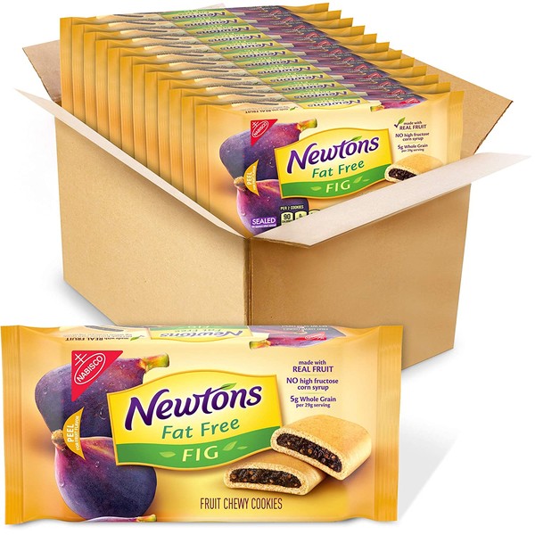 Newtons Fat Free Soft & Fruit Chewy Fig Cookies, 12 - 10 oz Packs