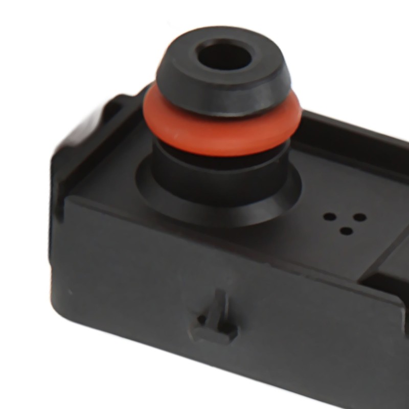 Black Car Brake Booster Pressure Sensor 5Q0 906 207 Replacement