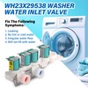 WH23X29538 Washer Water Inlet Valve OEM Parts Compatible With GE,