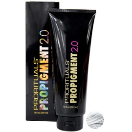 Prorituals ProPigment 2.0 Bright & Bold Direct Dye - Professional Hair Color Dye - White Hair Dye Permanent, Vibrant Color - White Hair Dye Your Hair Feeling Soft and Silky, White, 12oz