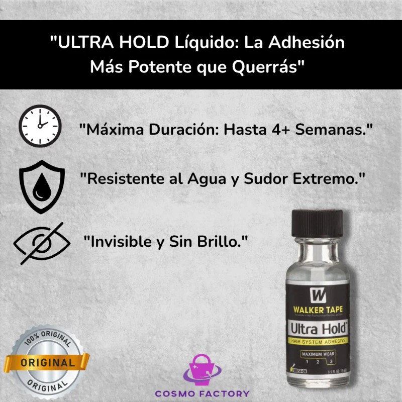 Pegamento Ultra Hold Protesis Solvente C22 Kit Original