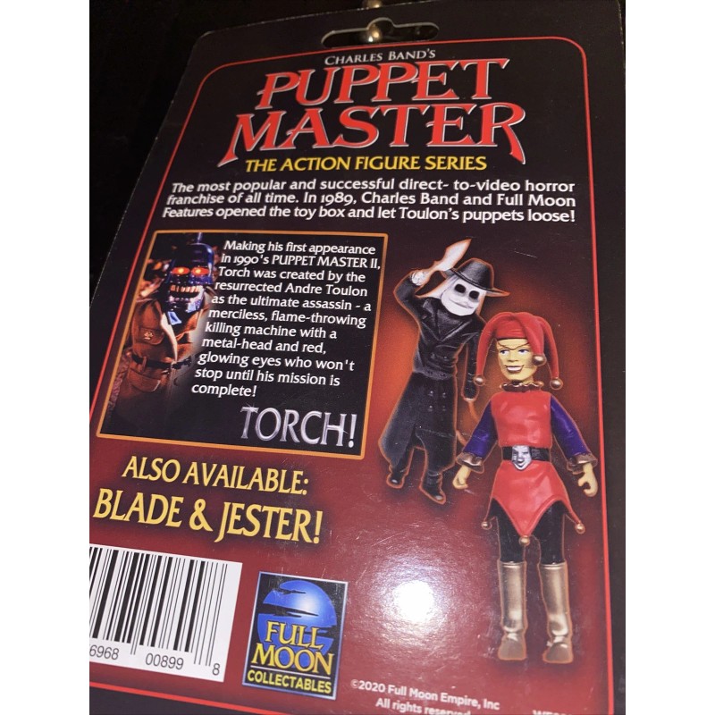 2020 Puppet Master Figure Torch Blade Jester New in Box-