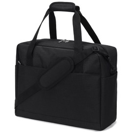 for Easyjet Airlines Cabin Bag 45x36x20 Underseat - Foldable 16 inch Lightweight Travel Duffel Bag Holdall Carry On Luggage for Women and Men （Black，22L）