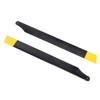2PCS RC Helicopter Main Rotor Blade Efficient Power Conversion Low