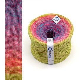 BOBBEL Potpourri Special Editions Gradient Yarn 333 g 5-Ply 1000 m for Knitting and Crocheting (5005)