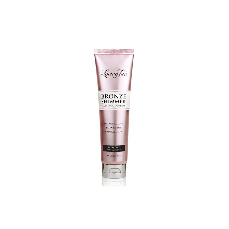Loving Tan Bronze Shimmer Luminous Cream 120ml, Ultra Dark