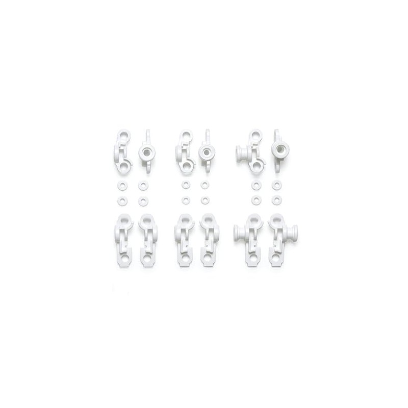 Tamiya 95695 Mini 4WD Special Design N-04/T-04 Reinforced Unit, White