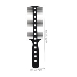 Beavorty Multipurpose Hair Positioning Comb Clipper Comb Flat Top for Women Men Hair Cutting Tools Essential Oil Styling Tools