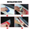 GZBFTDH Auto Rubber Rear Bumper Protector, Compatible For Chrysler Pacifica
