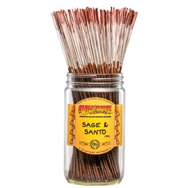 Wild Berry Incense Sticks - Sage & Santo - Hand Dipped in The USA (100 Count) (Sage & Santo)