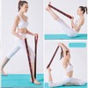2PCS Fitness Resistance Band for Stretching and Yoga (8 Grids)