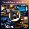 GOLDENMATE 12V 20Ah LiFePO4 Battery, IP67 Waterproof, 12V Lithium Battery