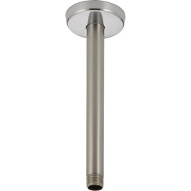 Delta Faucet U4999-SS Universal Showering Components Shower Arm and Flange, Stainless, 9.00 x 2.88 x 9.00 inches