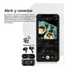 Audífonos In-ear Inalámbricos Keluona A9 Pro Negro Con Bluetooth, Control