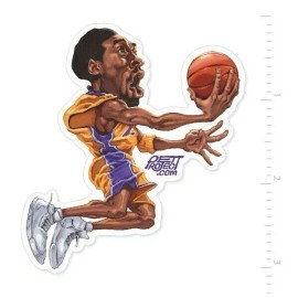 PettProject Kobe Bryant Die Cut Vinyl Sticker Decal