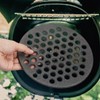 SUMTree Round Cast Iron Cooking Grate, Round Hole Grate, Black,