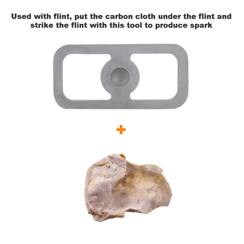 1PC Outdoor Survival Camping Hunting High carbon Steel Fire Starting