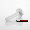 JQK Door Stopper White, 304 Stainless Steel Thicken 1mm Sound
