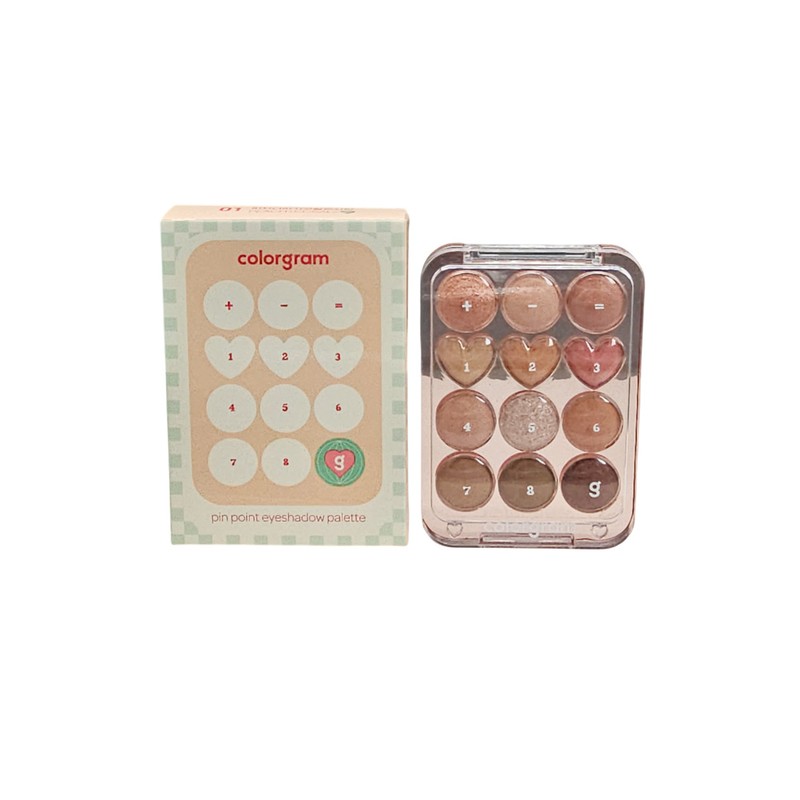 Colorgram Noontorial Eye Palette 9.9g 06 Butter Cup Plus Brown