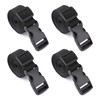 Thinp Pack of 4 Nylon Webbing with Adjustable Buckles 25