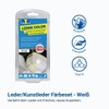 ATG® Lederfarbe Weiss - Premium Lederpflege Autositze & Sofa -
