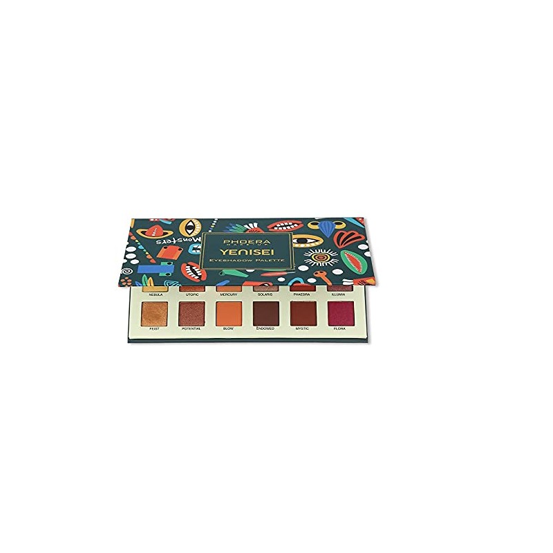 MISKEEN - Makeup Highly Pigmented Eyeshadow Velvety, Matte, Shimmer Palette