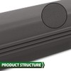 LQI Step Tailgate Cap Molding Compatible with Ford F250 F350