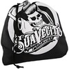 Suavecito Capa de aseo para barba, color negro, reutilizable, fácil