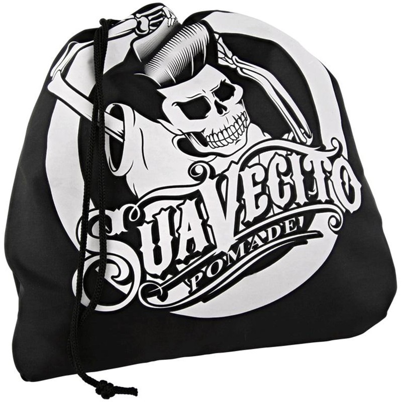 Suavecito Capa de aseo para barba, color negro, reutilizable, fácil