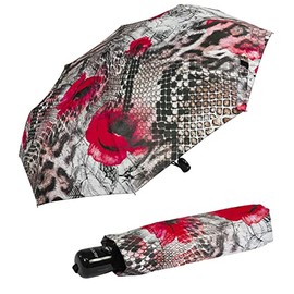 Doppler Women's Pocket Umbrella with Automatic Open/Close, serpent, Fashionable