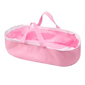 Reborn Baby Doll Cradle for 16-22 inch Reborn Dolls Carry Basket Newborn Baby Doll Bassinet