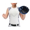 Cabasse Youth Chest Protector, Heart-Guard/Sternum Protection Shirt for Baseball, Football,