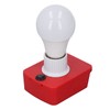 Portable E27 Lamp Bulb with Battery Adapter LED Working Light