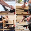 Sebupar 2 Pack Woodworking Band Clamps with 23 ft Variable