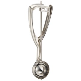 Endoshoji TKG FDT1207 Ice Cream Scoop Dicer #18 Diameter x Total Length φ2.0 x 8.1 inches (50 x 208 cm), Capacity 1.4 fl oz (35 cc), Made of Rust-resistant Stainless Steel, Hygienic, Convenient for Potato Salad or Miso Scoop, Commercial Use