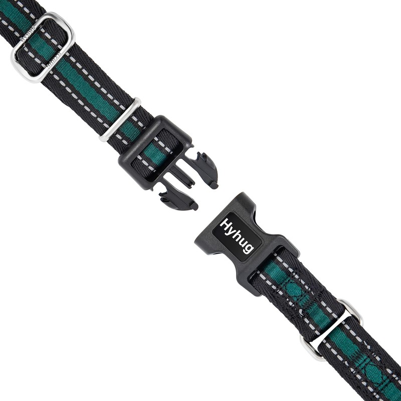 Hyhug Pets Adjustable Martingale Dog Collar with Quick Release Buckle,