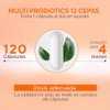 Probioticos 60 Billones de 12 Cepas + Prebioticos con Inulina