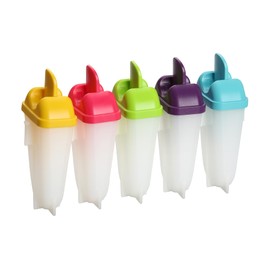 FACKELMANN Stieleisformer, Kunststoff, Mehrfarbig, 19 x 11,5 x 5 cm, 5-Einheiten