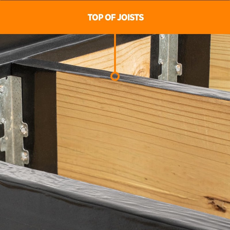 Camo Deck Joist Tape, 1-5/8" x 65', Butyl Flashing Tape