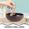 Cabilock Natural Coconut Bowl Shell Bowls Key Bowl for Entryway