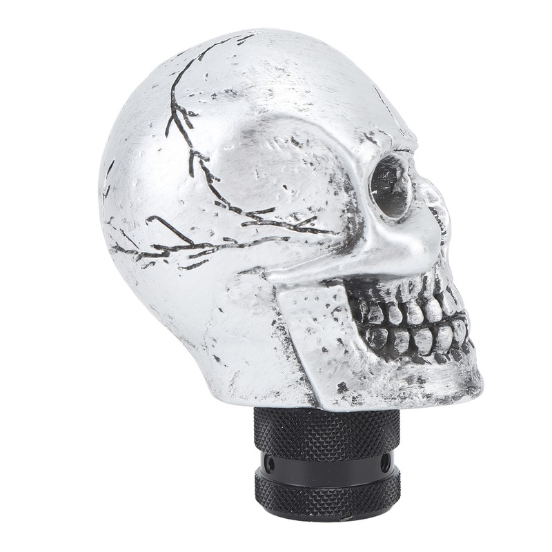 Skull Gear Shift Head Resin Shifter Knob Car Transmission Shifting
