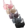 Suekaphin 5Pack Seamless Nursing Bra Women Maternity Breastfeeding Pregnancy Support