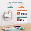 Surge Protector Outlet Extender, Multi Plug Outlet Splitter with 4