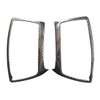 4pcs Carbon Fiber Color Air Conditioning Dashboard Vent Cover Fit