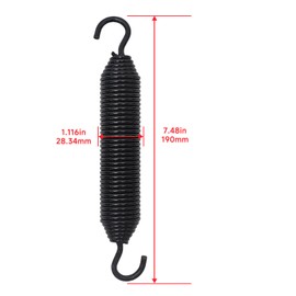 Numano M47400 Extension Spring for John Deere 325 335 345 355D GT225 GT235 GT245 GX325 GX335 GX345 GX355 LX172 LX173 LX176 LX188, Lawn Tractor Deck and Control System Replacement Spring