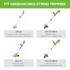 Greenworks 0.065" Single Line Auto-Feed String Trimmer Spools (6-Pack) +