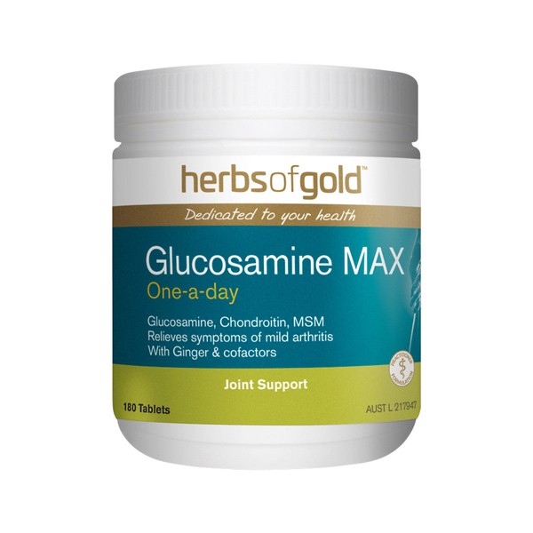 vendor-unknown Herbs of Gold Glucosamine MAX 180 Tablets