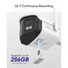 SANNCE 4MP Dual Lens Security Camera - 170° Ultra-Wide Angle,