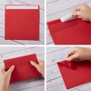 Wishop 100 Pack Christmas A7 Envelopes Self-Adhesive 5x7 Envelopes for